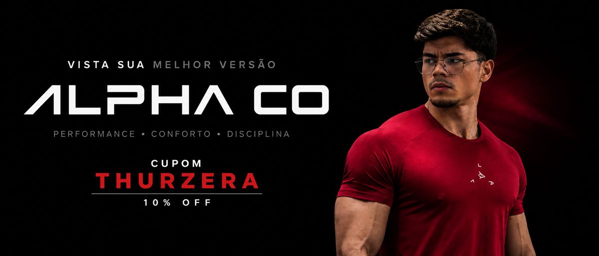 Alpha Co — cupom THURZERA 10% OFF